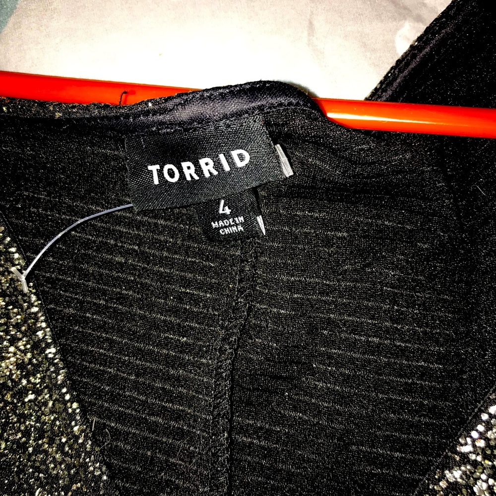 Torrid sparkle dress.